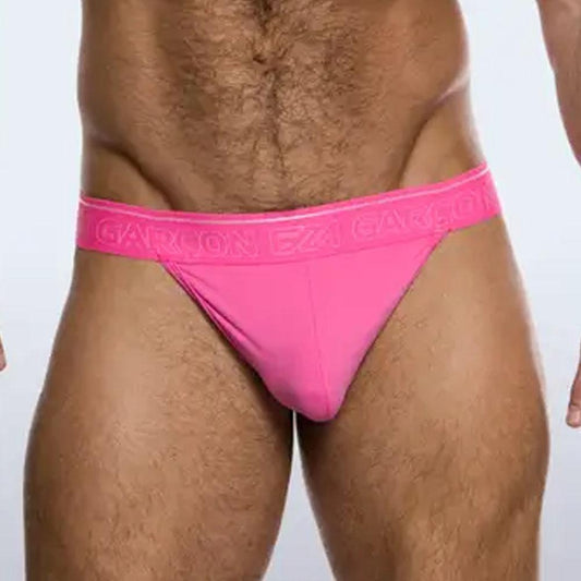 Neon Pink Thong by Garcon