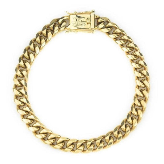 6MM Gold Miami Cuban Bracelet by Gold Gods