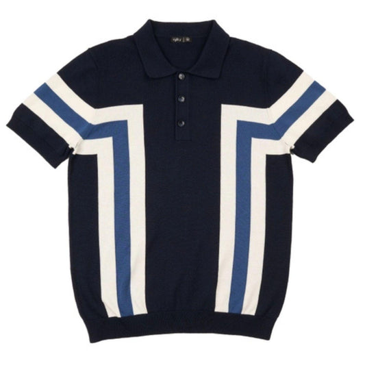 The Everyday Knit Polo Button Up Shirt by Eight X