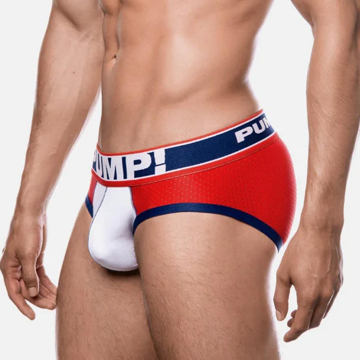 Fever Red/White Brief by PUMP!