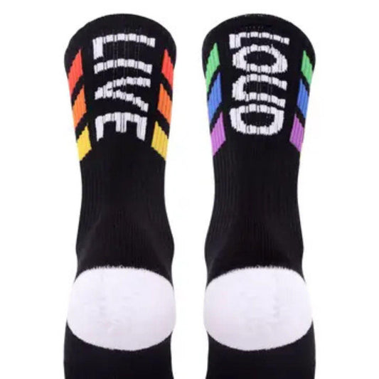 Limited Edition Live Loud Black Socks by Skull & Bones