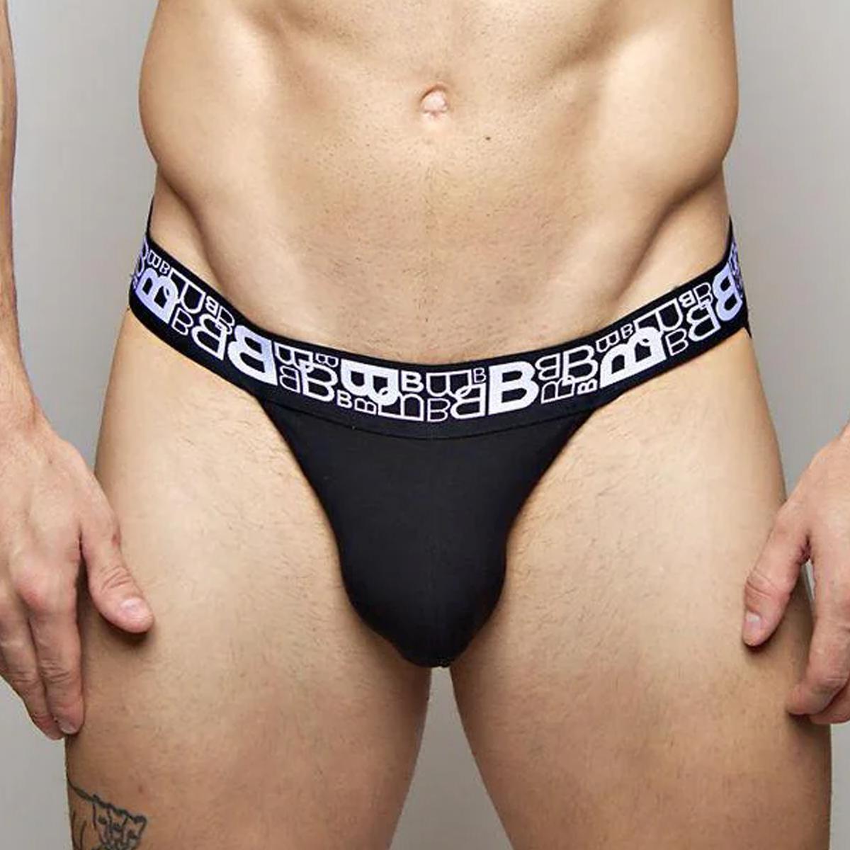 Black Jock Brief B Logo by Beauboy Menswear