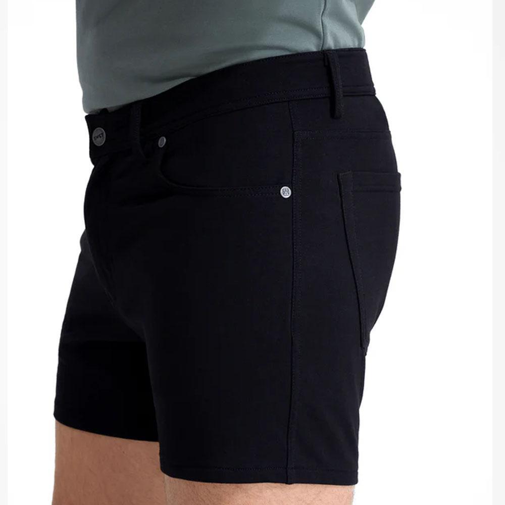 All In 5-Inch Black Short by Swet Tailor (ST-6056)