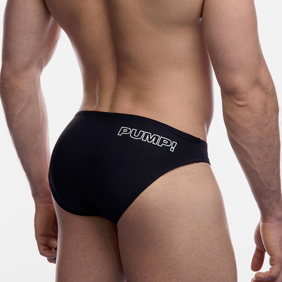 Black Water Cheeky Swim Brief by PUMP!
