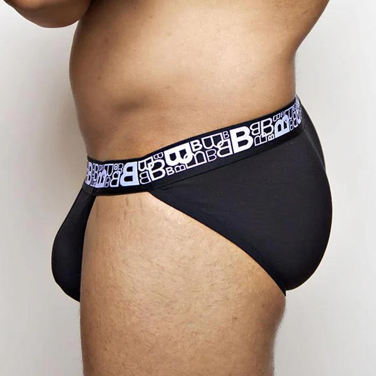 Black Jock Brief B Logo by Beauboy Menswear