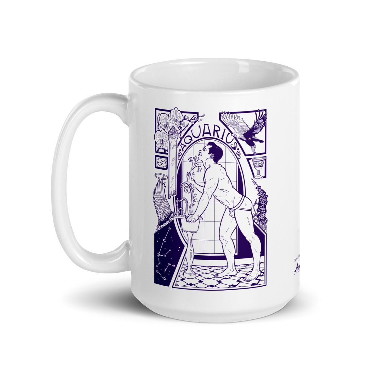 Aquarius Zodiac Collection 15oz Coffee Mug