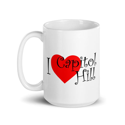 I Love Capitol Hill Mug