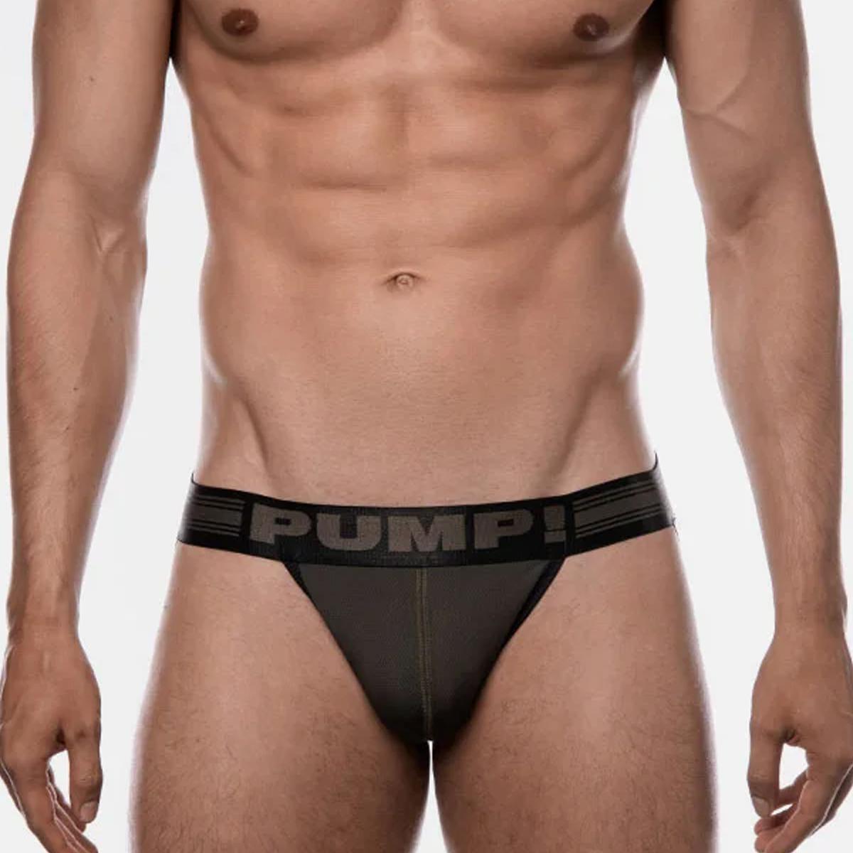 Military Free-Fit Army Green Jockstrap by PUMP!