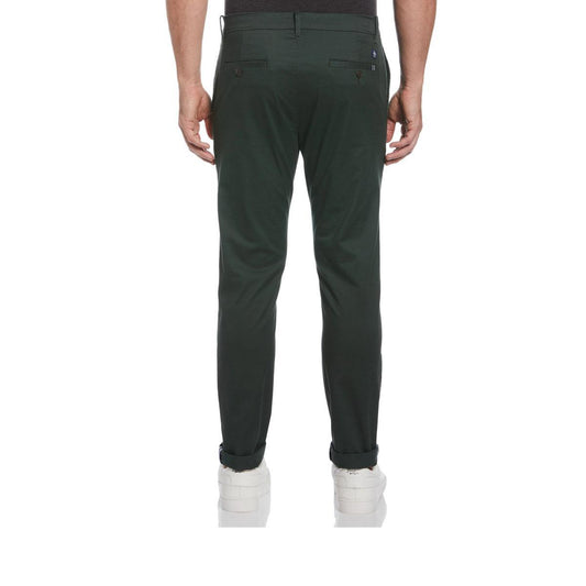 Deep Forest Green Slim Fit Premium Basic Chino Pants by Original Penguin