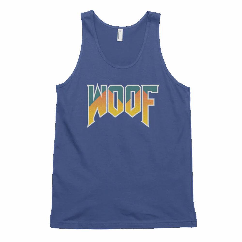 Woof Royal Blue Tank by Swish Embassy