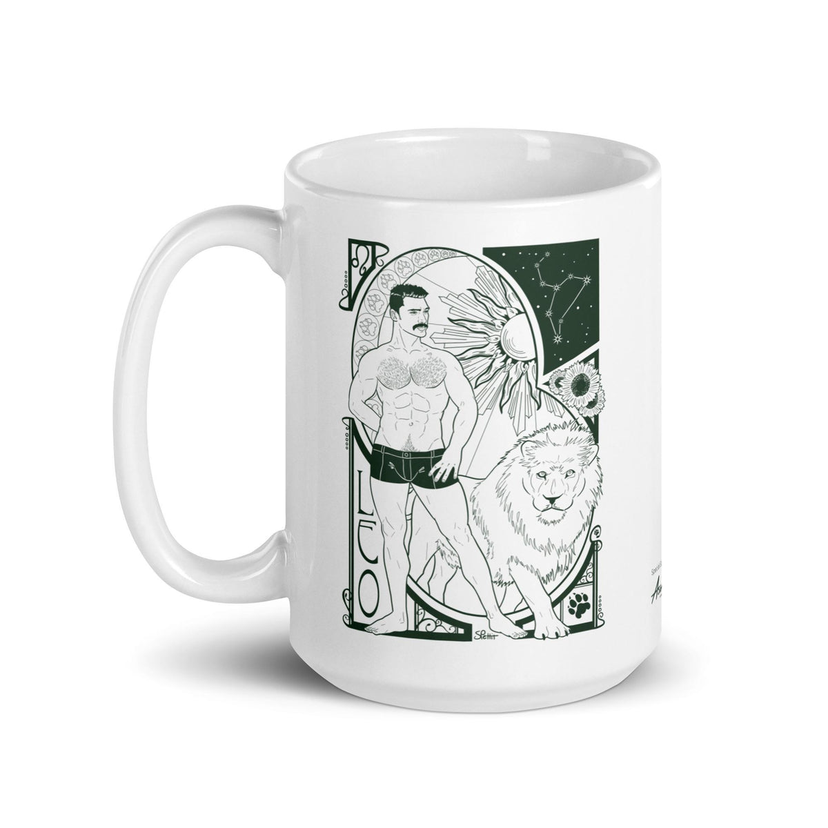 Leo Zodiac Collection 15oz Coffee Mug
