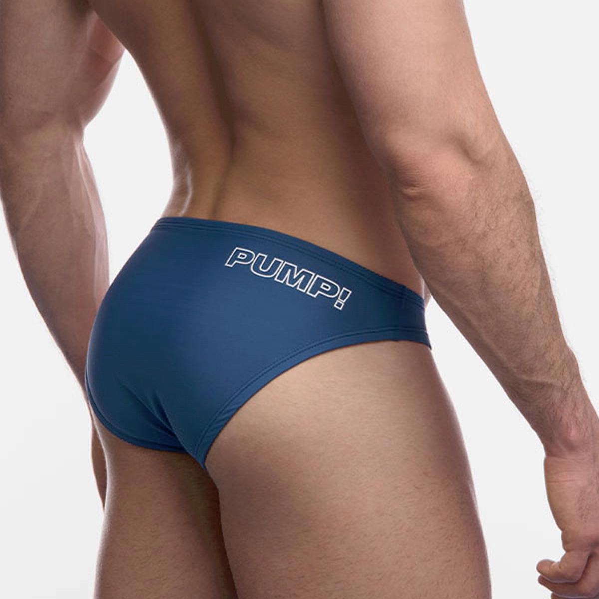 Blue Water Cheeky Swim Brief by PUMP!
