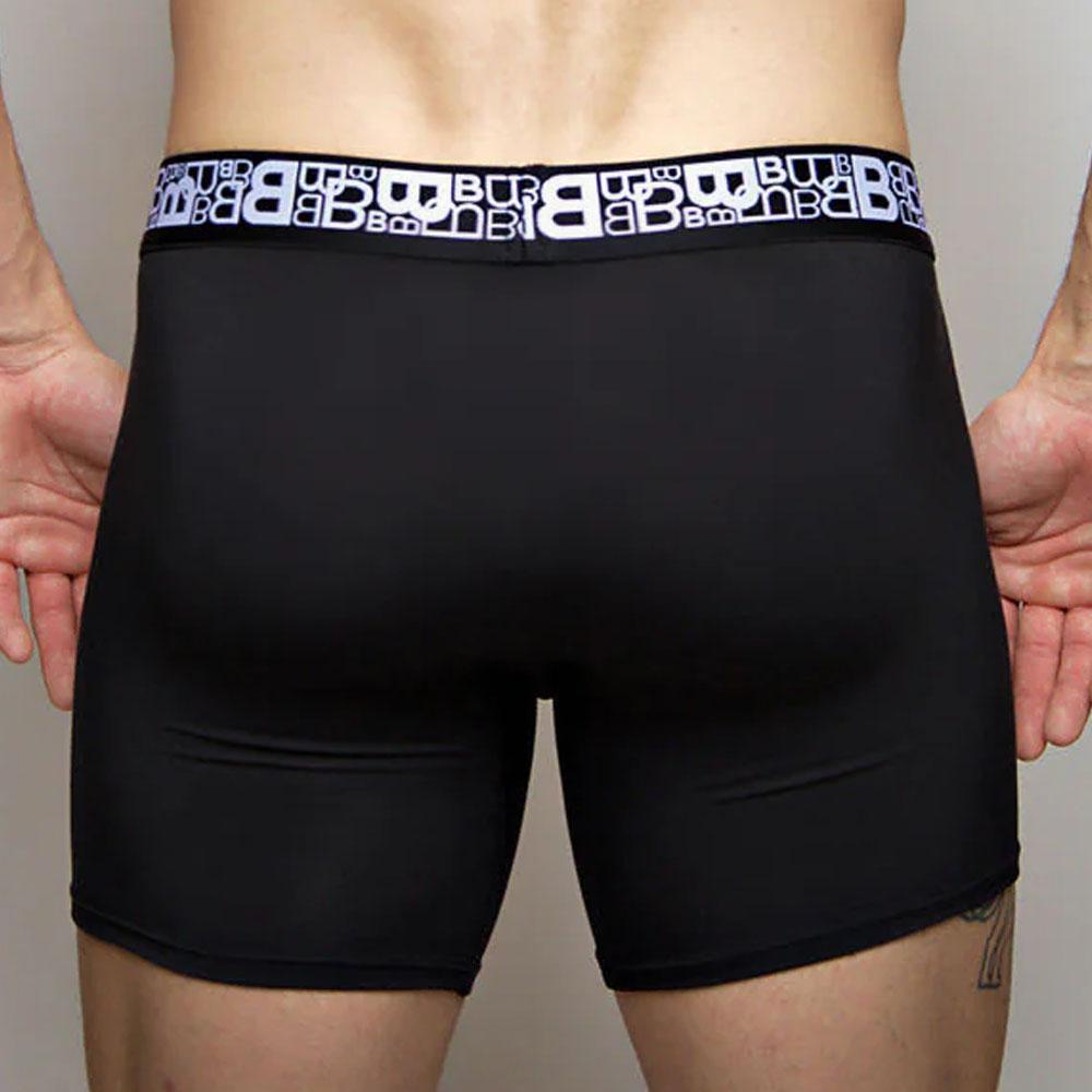 B Logo Black Joxer Brief by Beauboy Menswear
