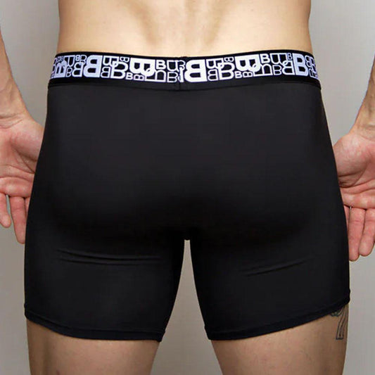 B Logo Black Joxer Brief by Beauboy Menswear