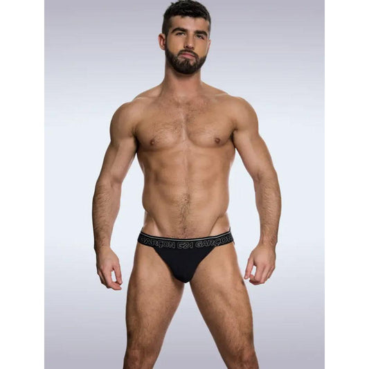 Black Bamboo Jockstrap by Garcon (GM22-BLK-JOCK)