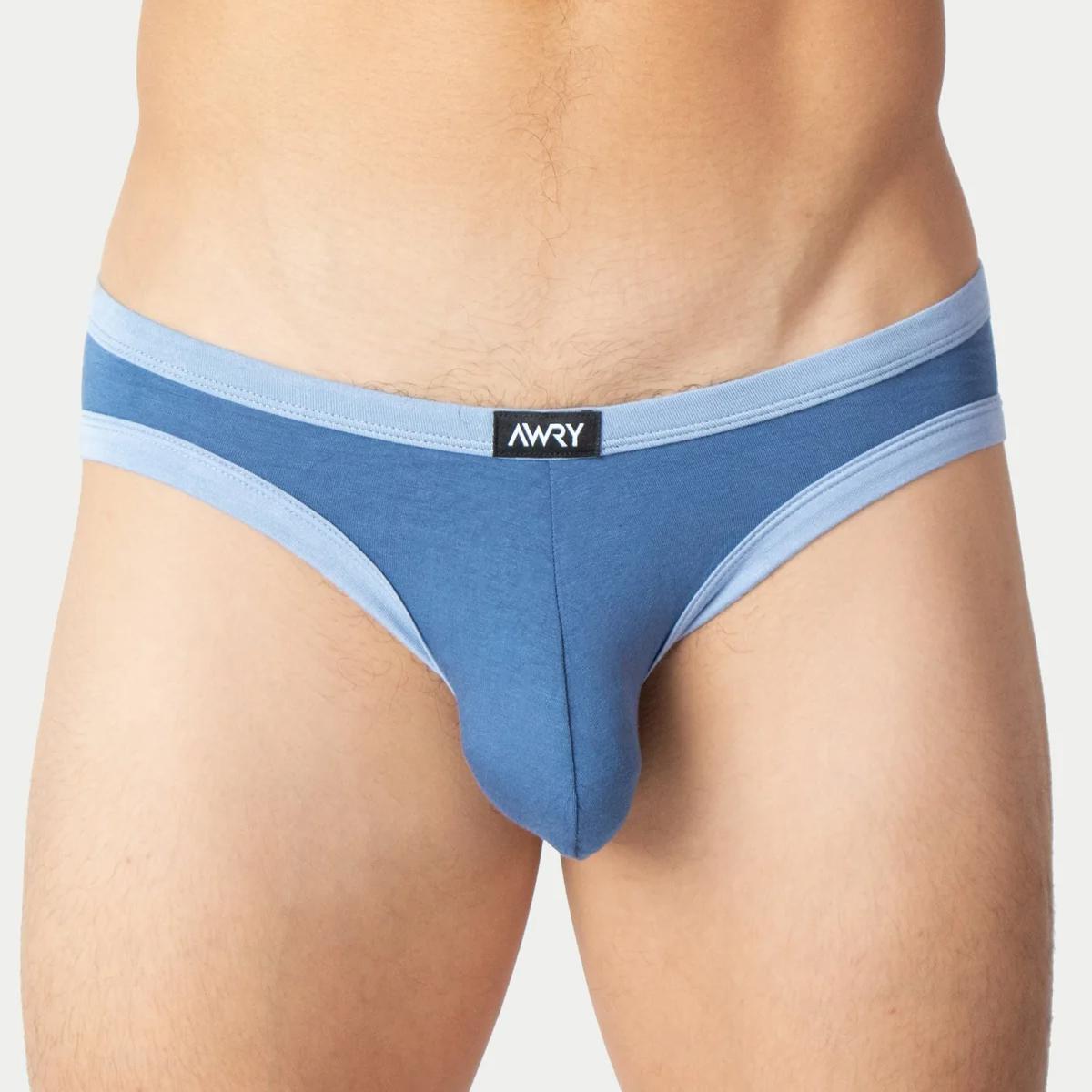 Contrast Carolina Blue Briefs by Awry Menswear