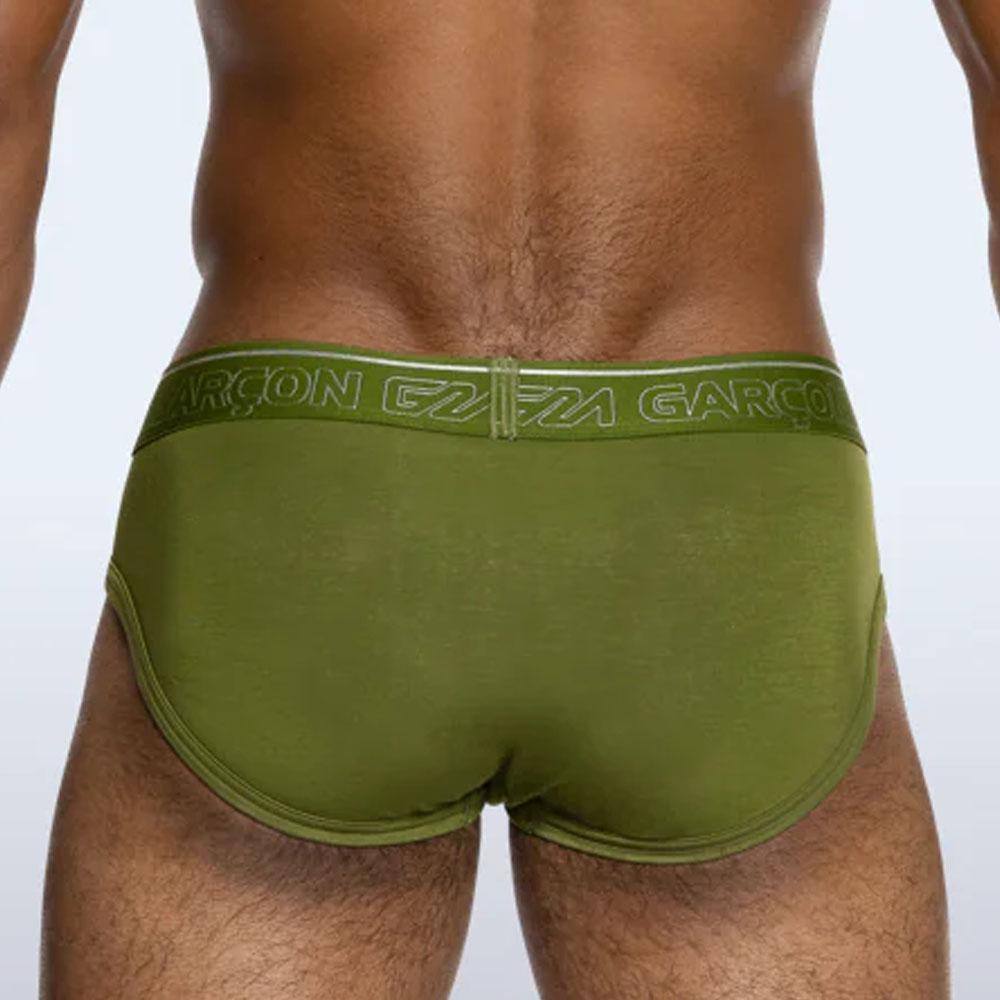 Khaki Bamboo Brief by Garcon