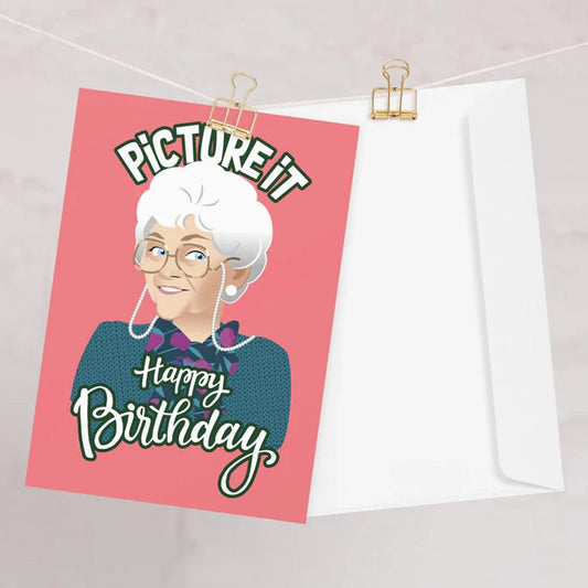 Picture It Birthday Card by Swish Embassy