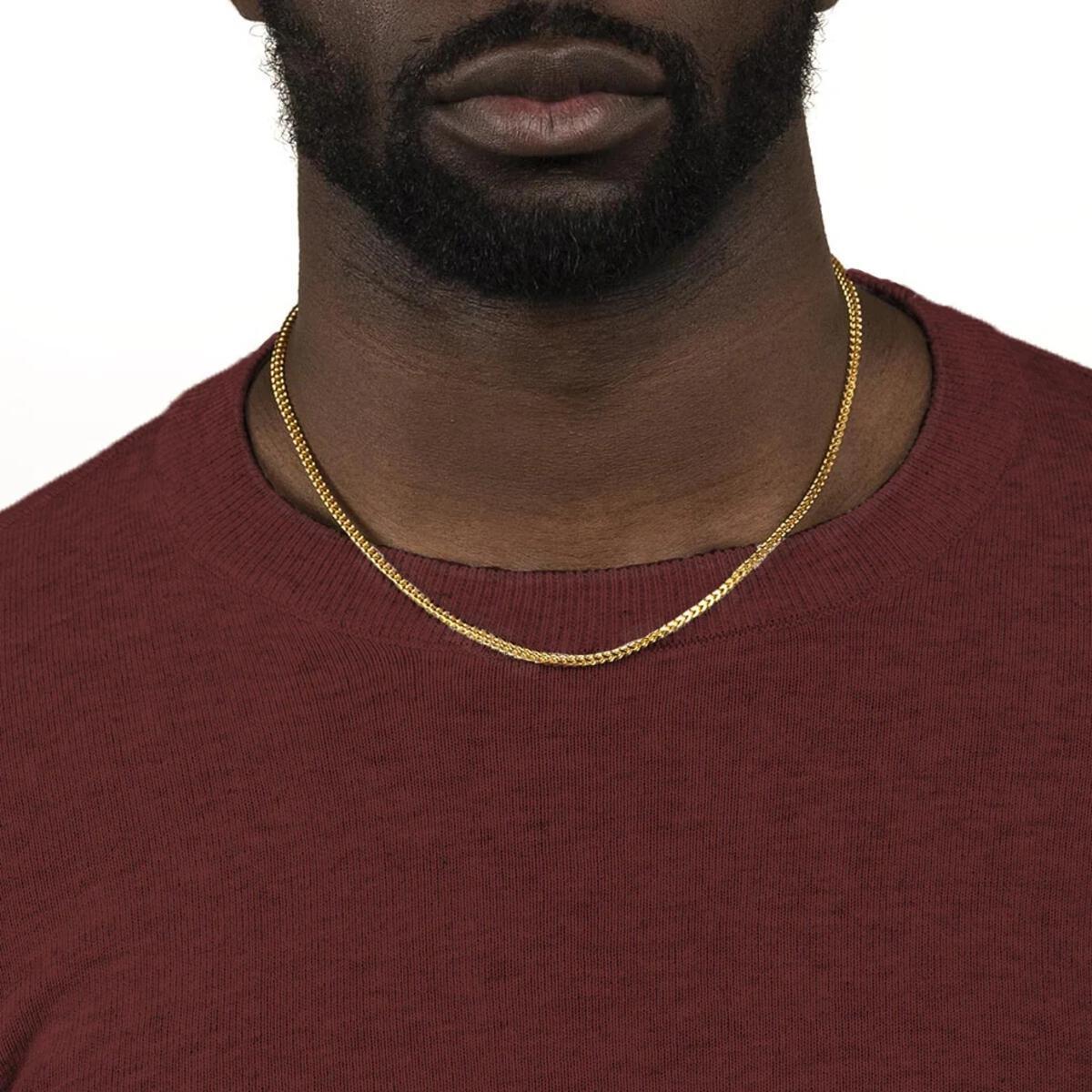 2.5MM Gold Franco Chain by Gold Gods