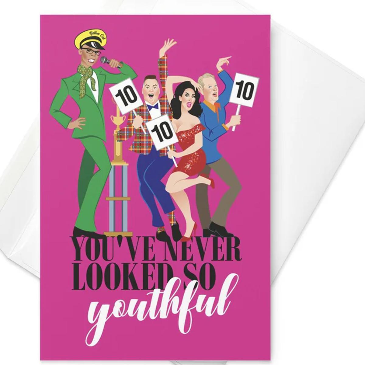 Youve Never Looked So Youthful Birthday Card by Swish Embassy
