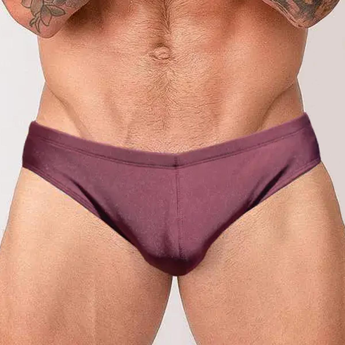Alsace Burgundy Swim Brief by Richie Lifestyle