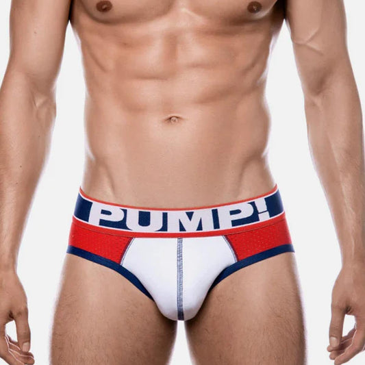 Fever Red/White Brief by PUMP!
