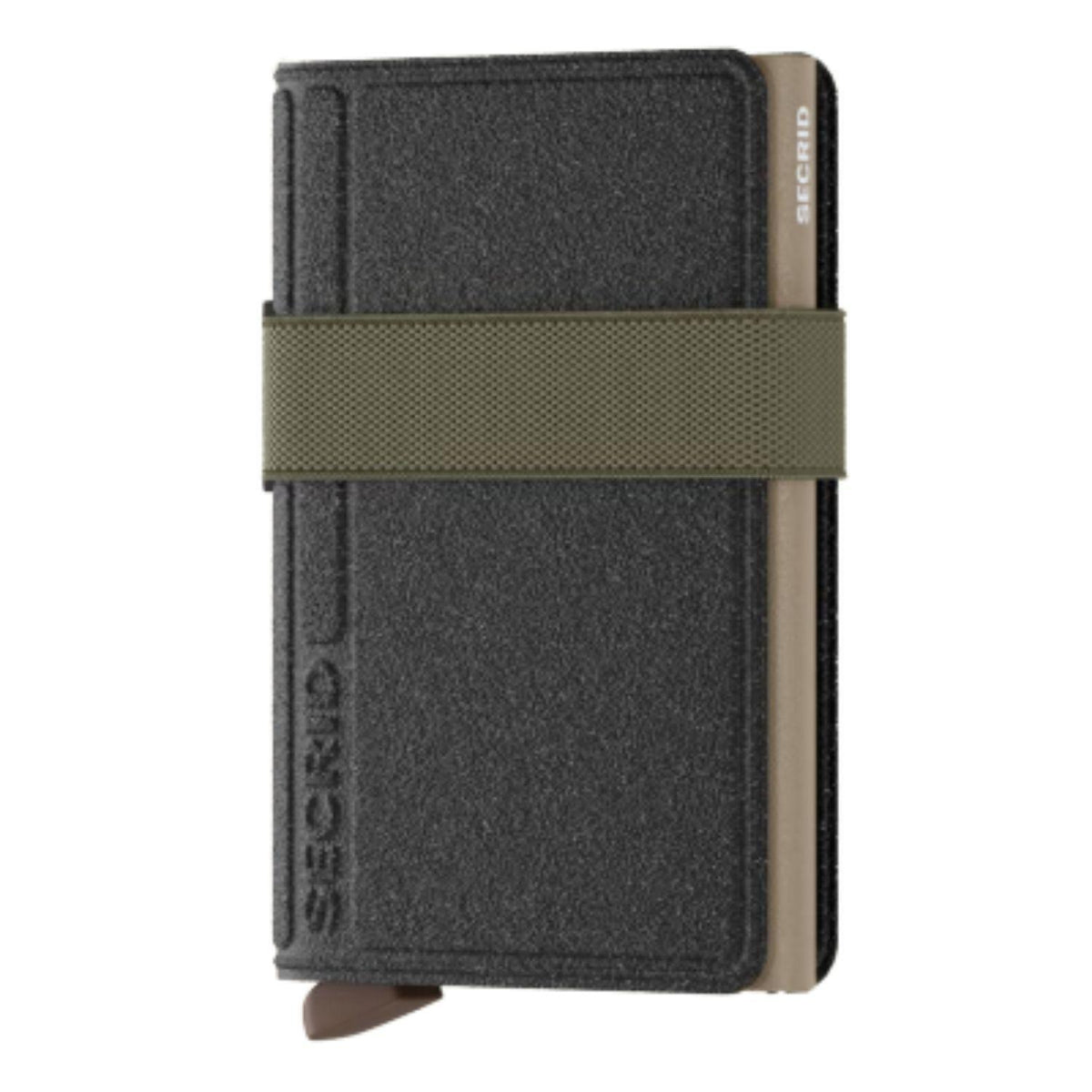 LIBA Black-Olive Bandwallet by Secrid