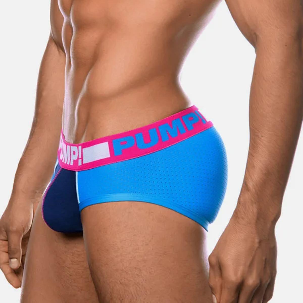 Sugar Rush Light Blue/Pink Brief by PUMP!