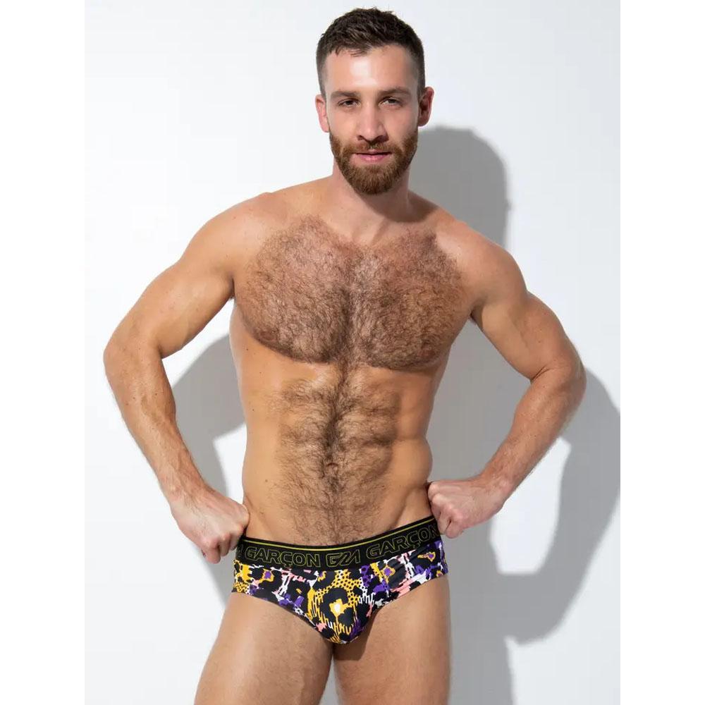 Purple Jaguar Brief by Garcon (GM21-Purple-Brief)