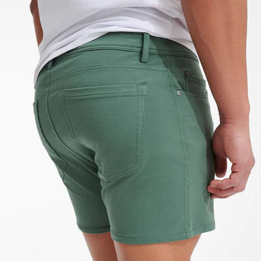 All In 5-Inch Olive Short by Swet Tailor (ST-6056)
