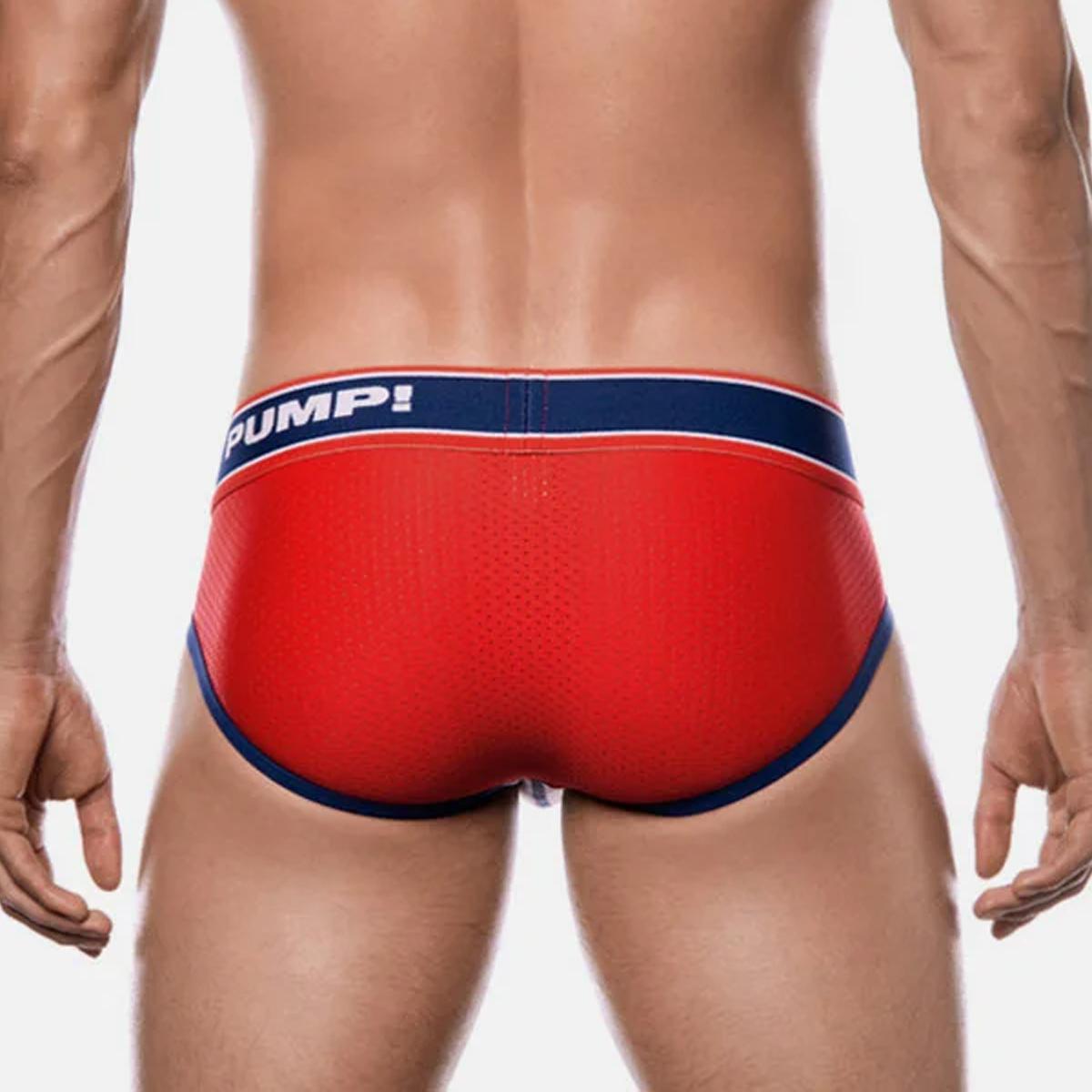 Fever Red/White Brief by PUMP!