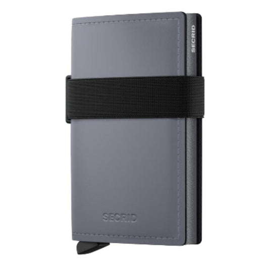 Matte Grey-Black Bandwallet by Secrid