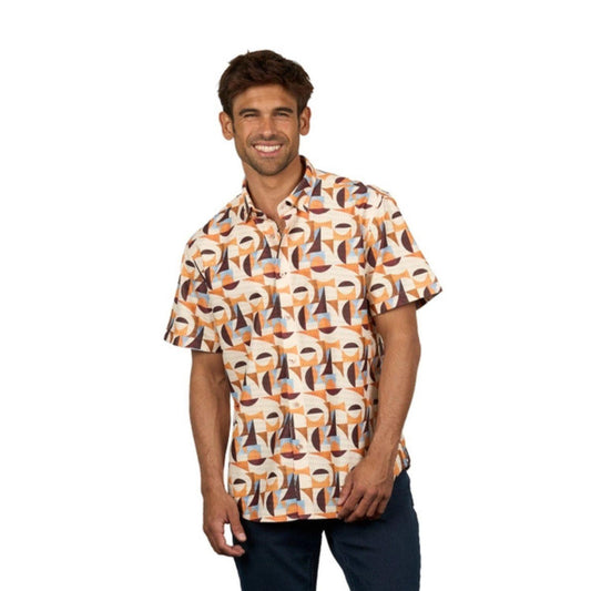 Modena Short Sleeve Button Up Shirt by Eight X
