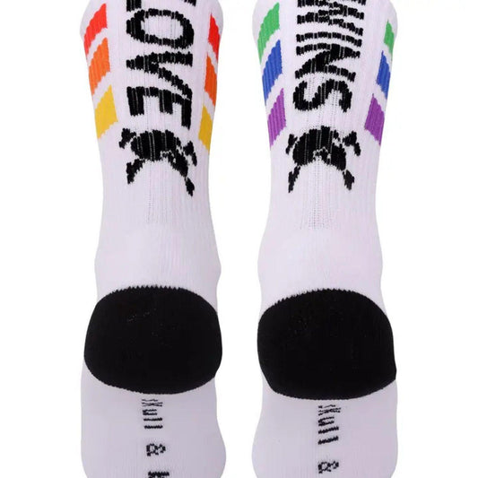 Limited Edition Love Wins White Sock by Skull & Bones