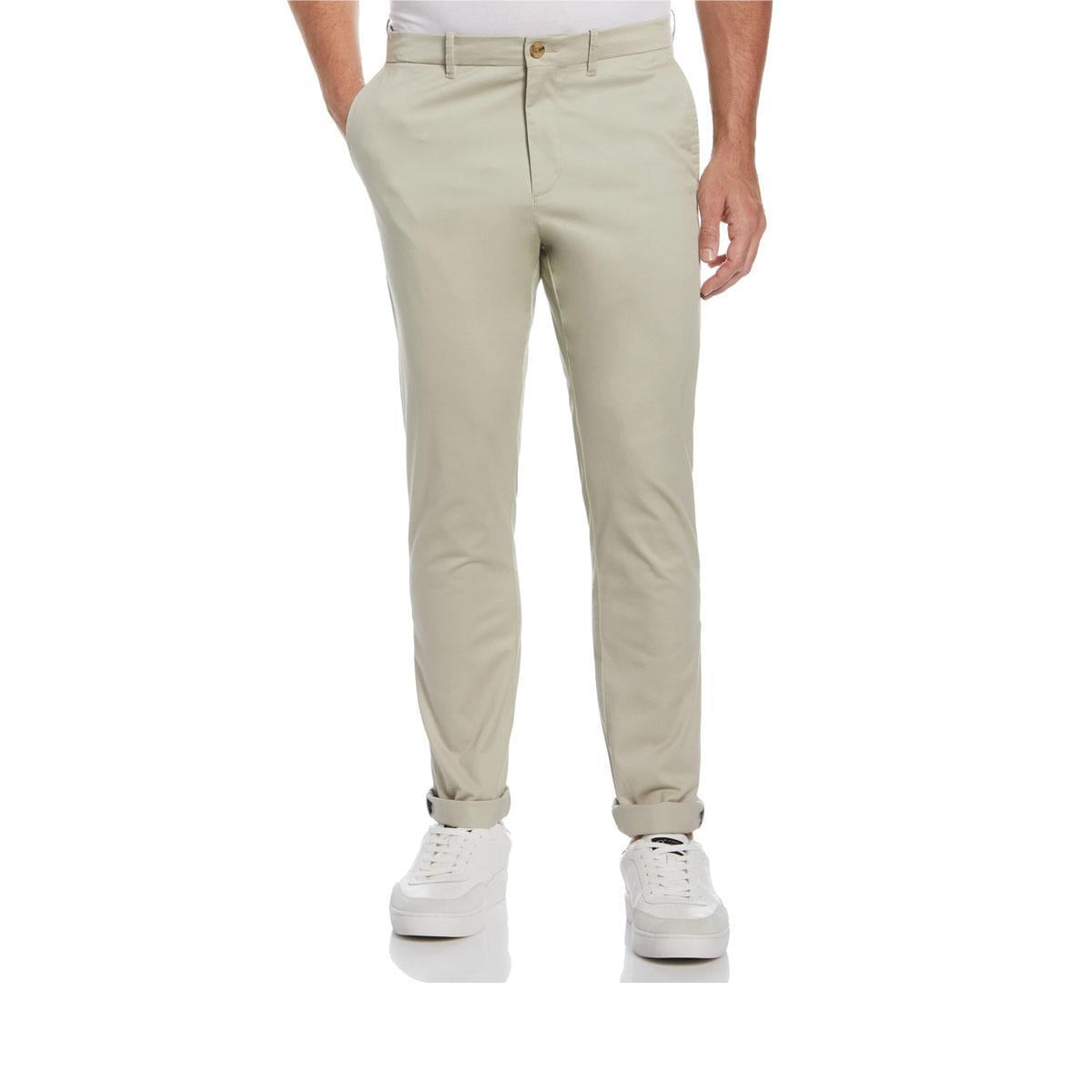 Light Gray Slim Fit Premium Basic Chino Pants by Original Penguin