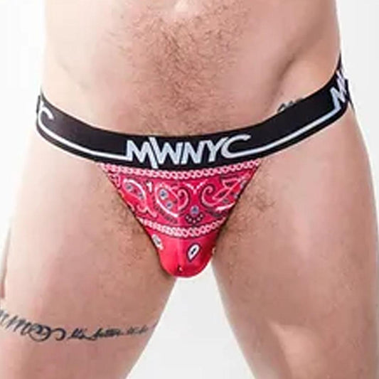 Red Hanky Jockstrap by MWearNYC