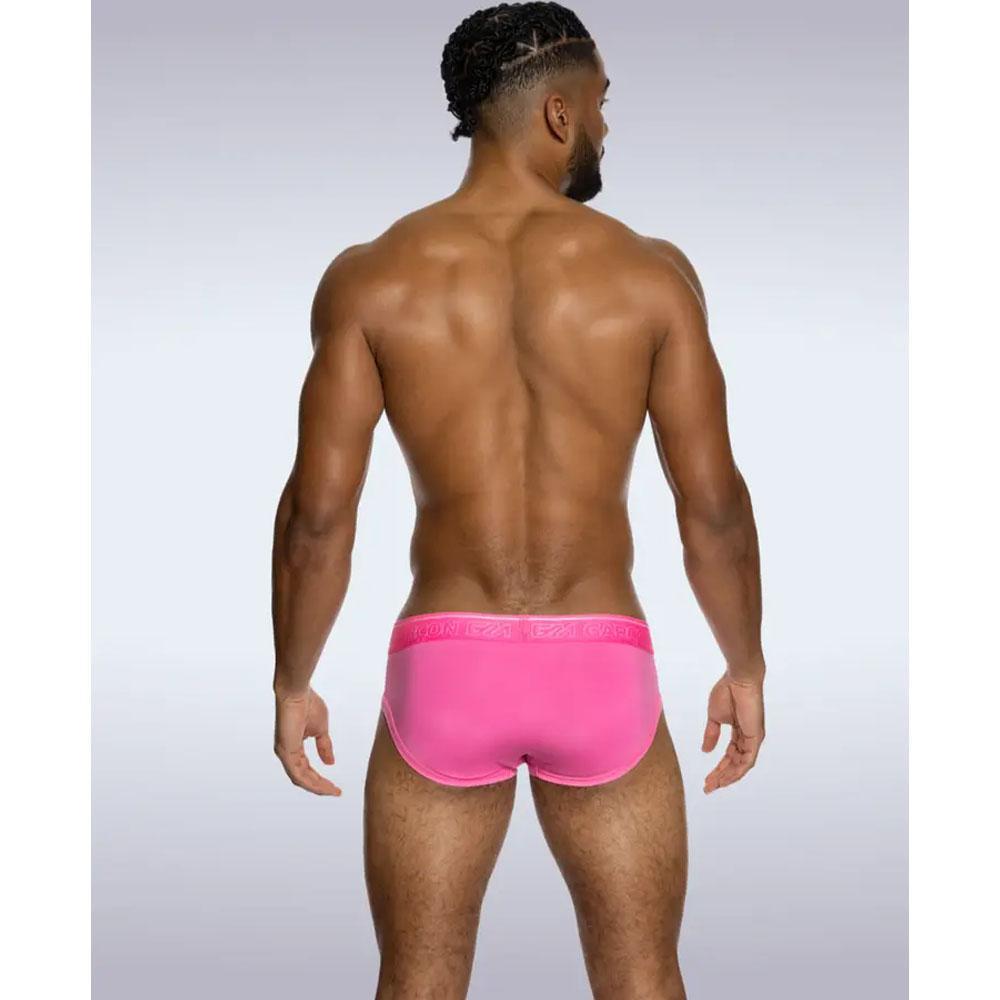 Neon Pink Bamboo Brief by Garcon