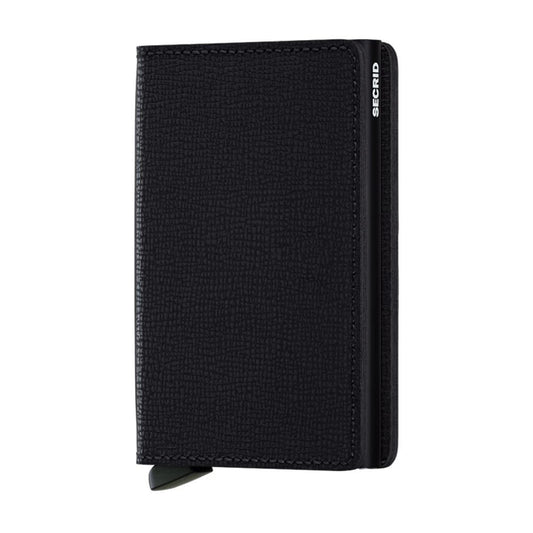 Crisple Black Slimwallet by Secrid Wallets
