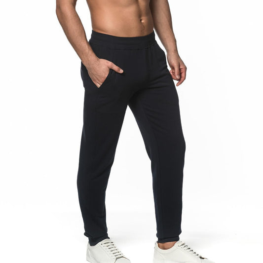 Navy Stretch Fleece Jogger by Postmarc