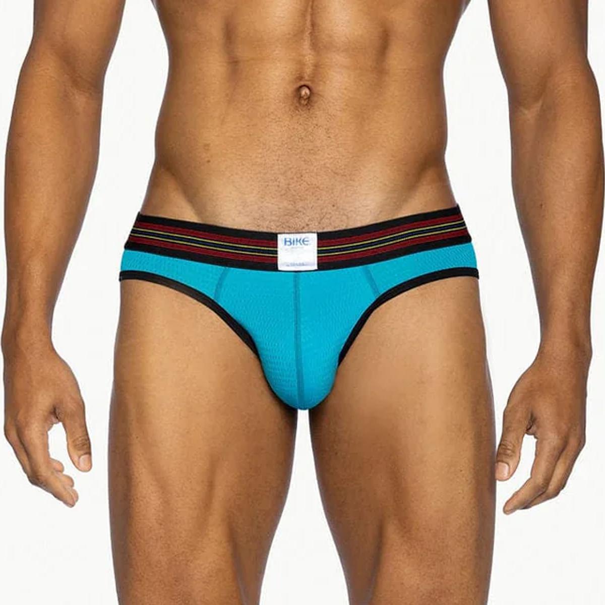 Teal Mesh Brief by Bike Athletic