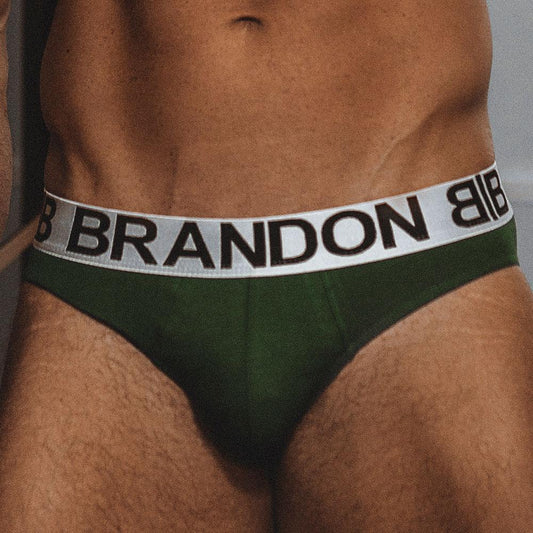 Green Brief by Bill & Brandon Underwear