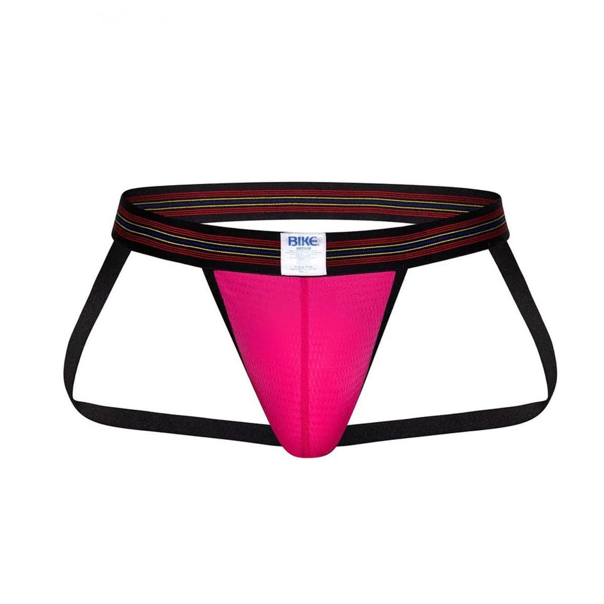 Hot Pink Mesh Jockstrap by Bike Athletic