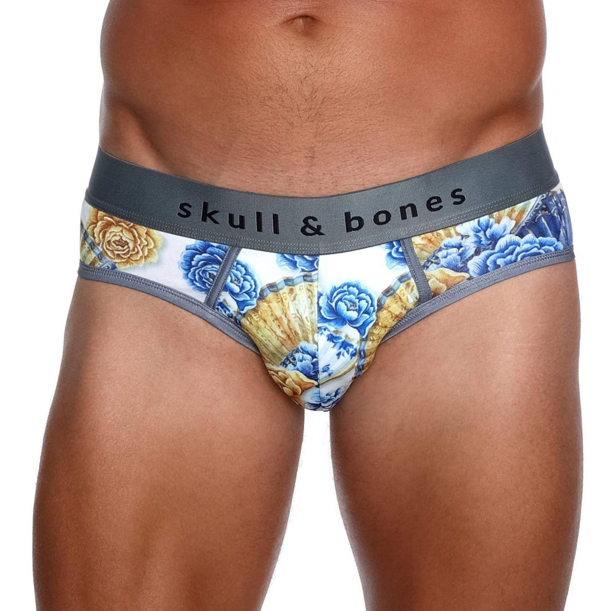 Floral Fan Brief by Skull & Bones