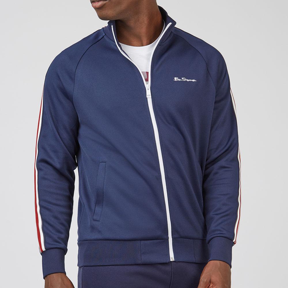 House Taped Marine Track Jacket by Ben Sherman