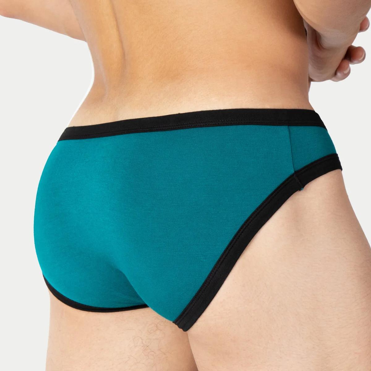 Contrast Deep Teal Briefs by Awry Menswear