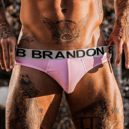 Pink Brief by Bill & Brandon Underwear