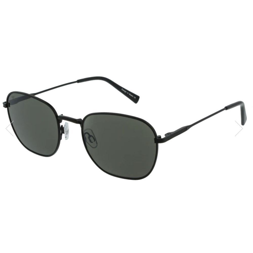 Kanto Black with Dark Smoke Lens Sunglasses by Ego Eyewear (7166)