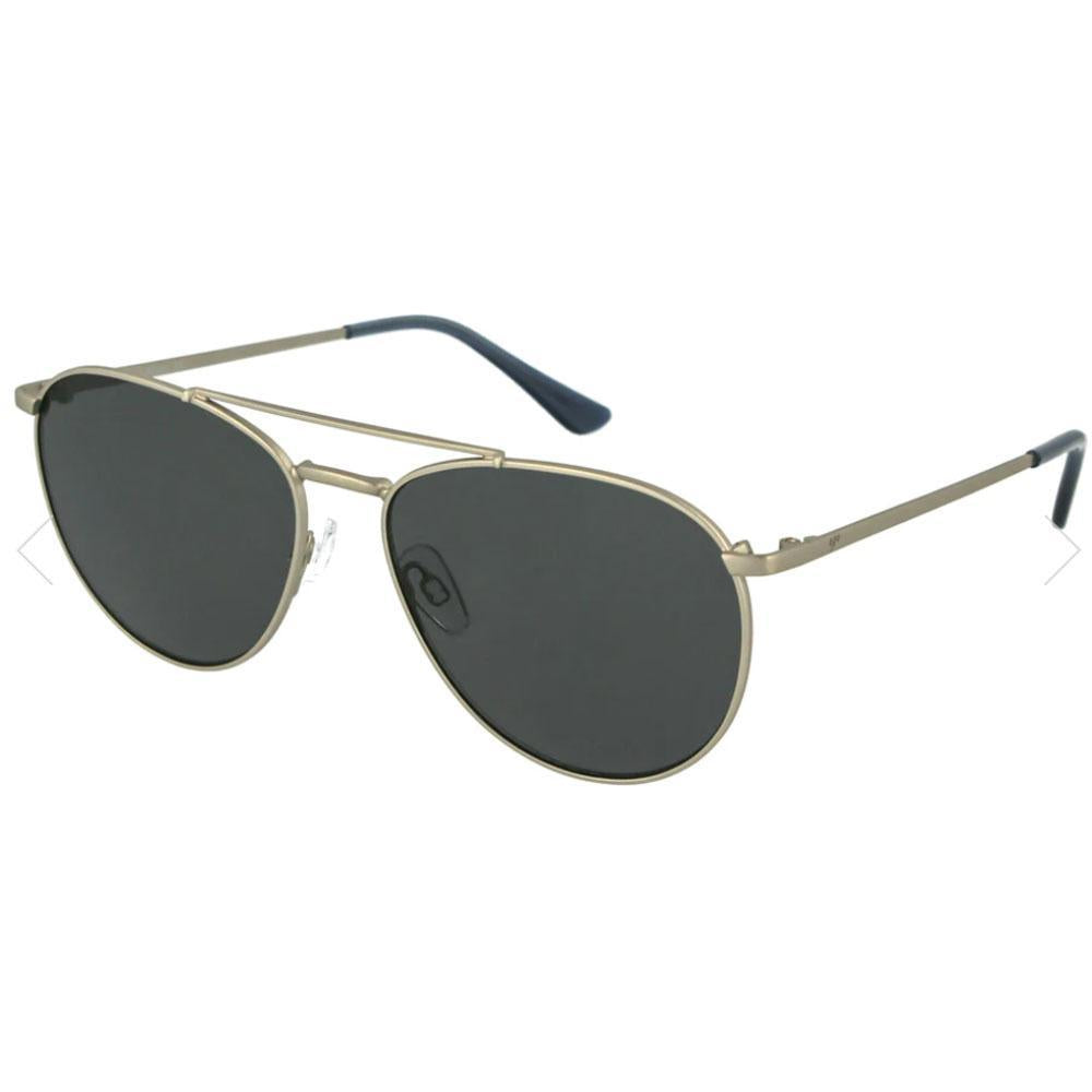 Bondi Matte Silver with Smoke Lens Sunglasses by Ego Eyewear (7121)