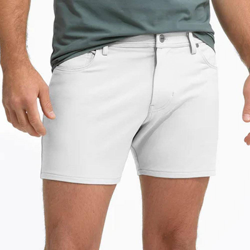 All In 5-Inch White Short by Swet Tailor (ST-6056)