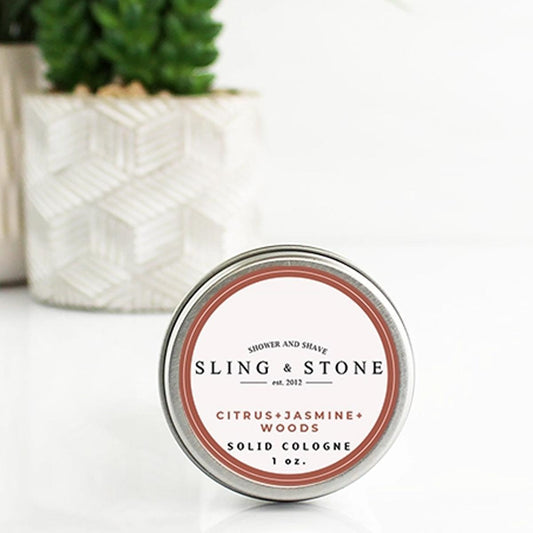 Citrus + Jasmine + Woods Solid Scent Cologne